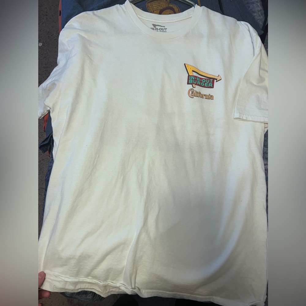 Cool in and out burger tee!